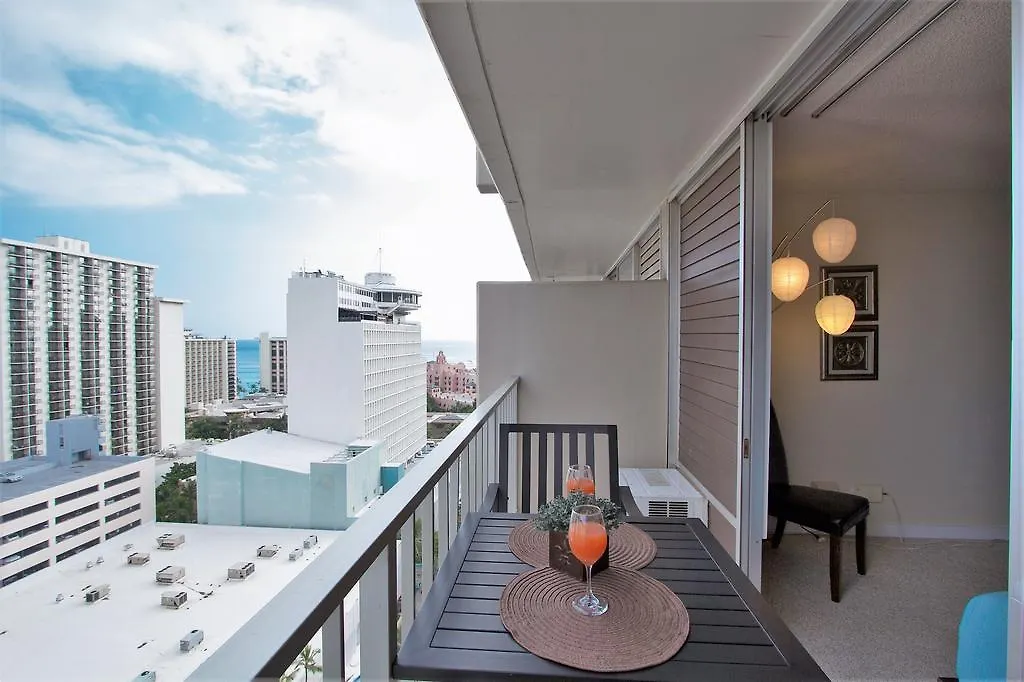 Waikiki Place Studios At The Marine Surf Waikiki Honolulu Apartmán
