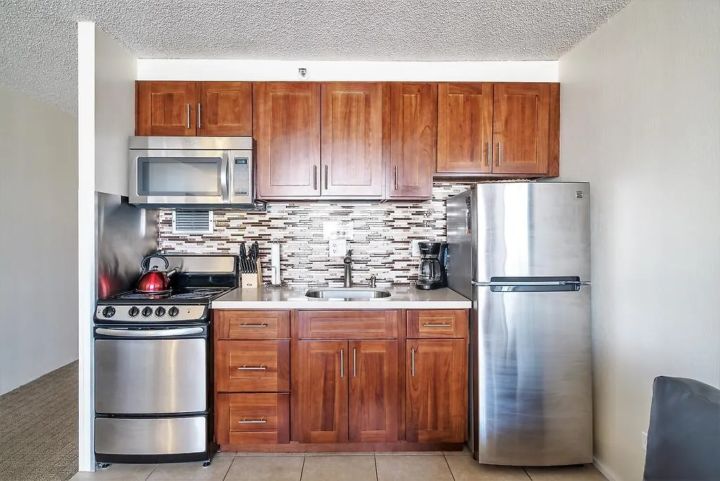 Waikiki Place Studios At The Marine Surf Waikiki Honolulu Apartmán