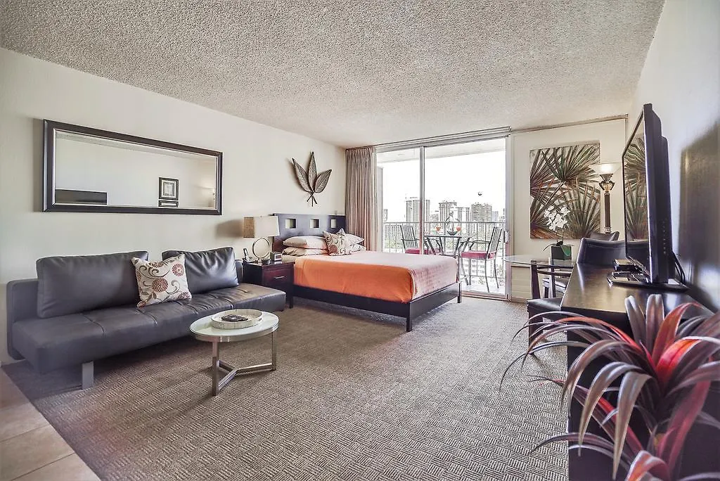 Apartmán Waikiki Place Studios At The Marine Surf Waikiki Honolulu USA