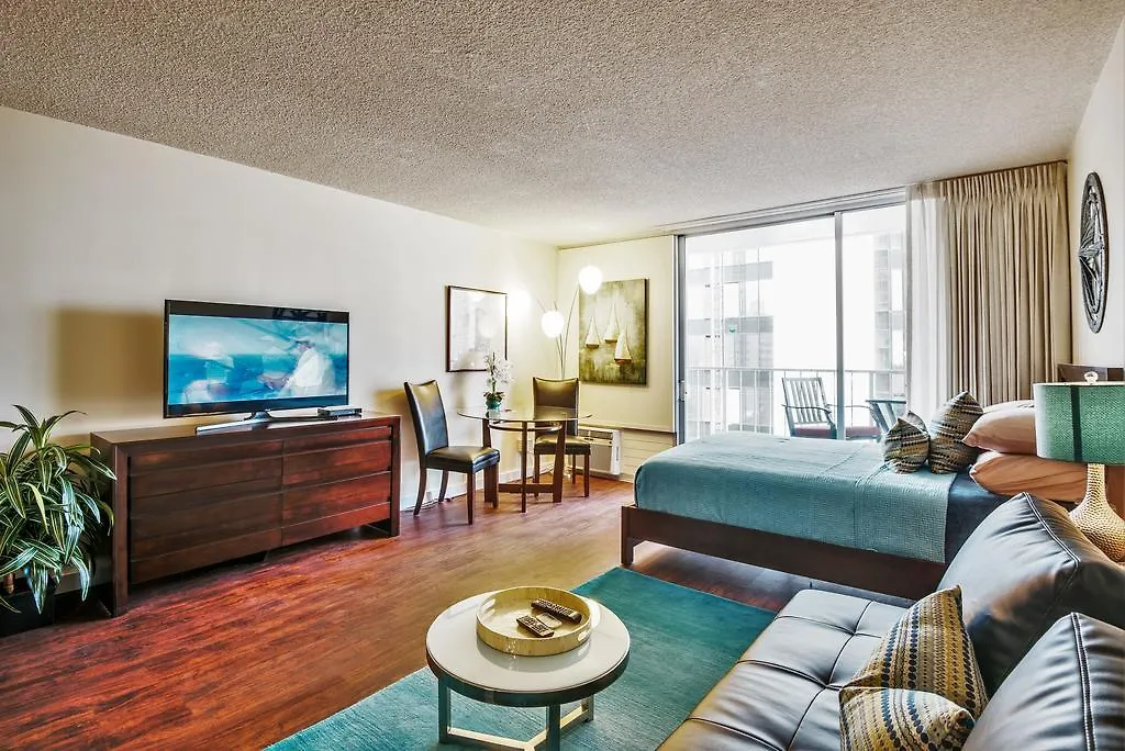 Apartmán Waikiki Place Studios At The Marine Surf Waikiki Honolulu USA