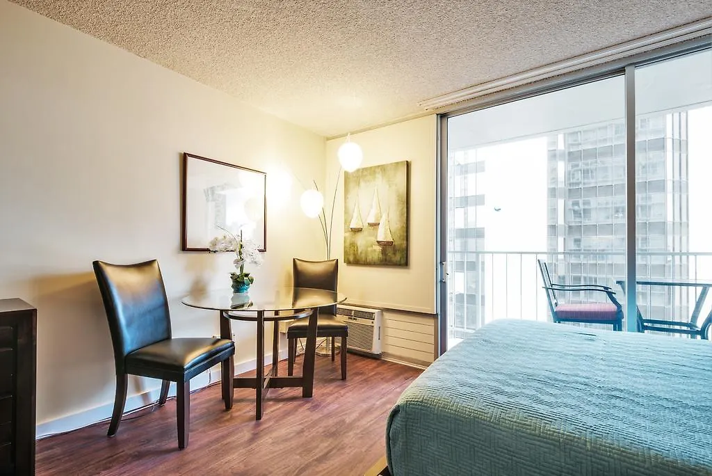 Apartmán Waikiki Place Studios At The Marine Surf Waikiki Honolulu