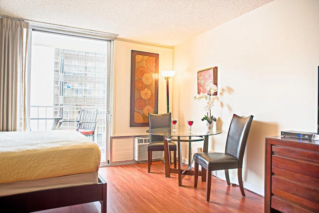 Apartmán Waikiki Place Studios At The Marine Surf Waikiki Honolulu USA